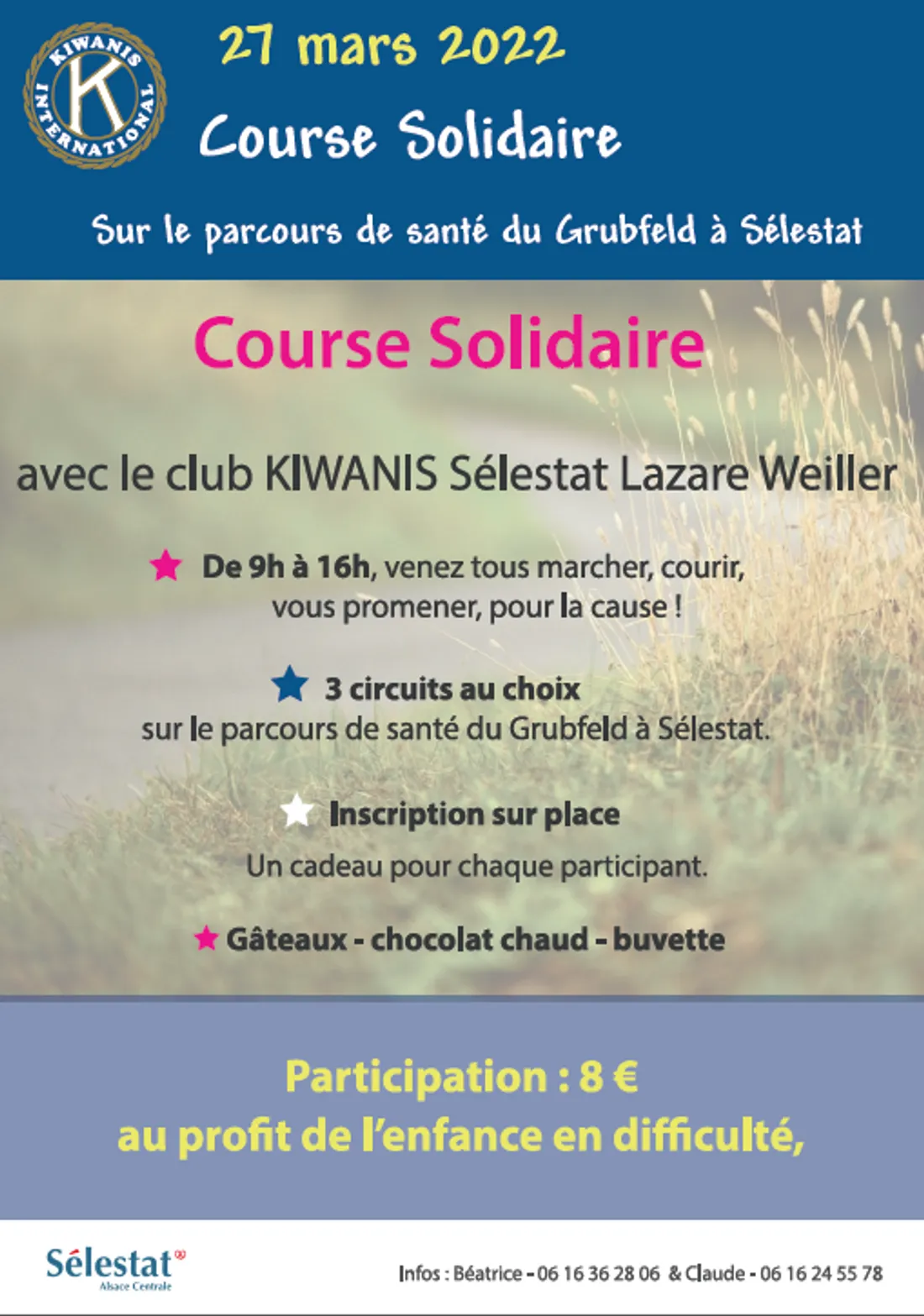 course solidaire kiwanis